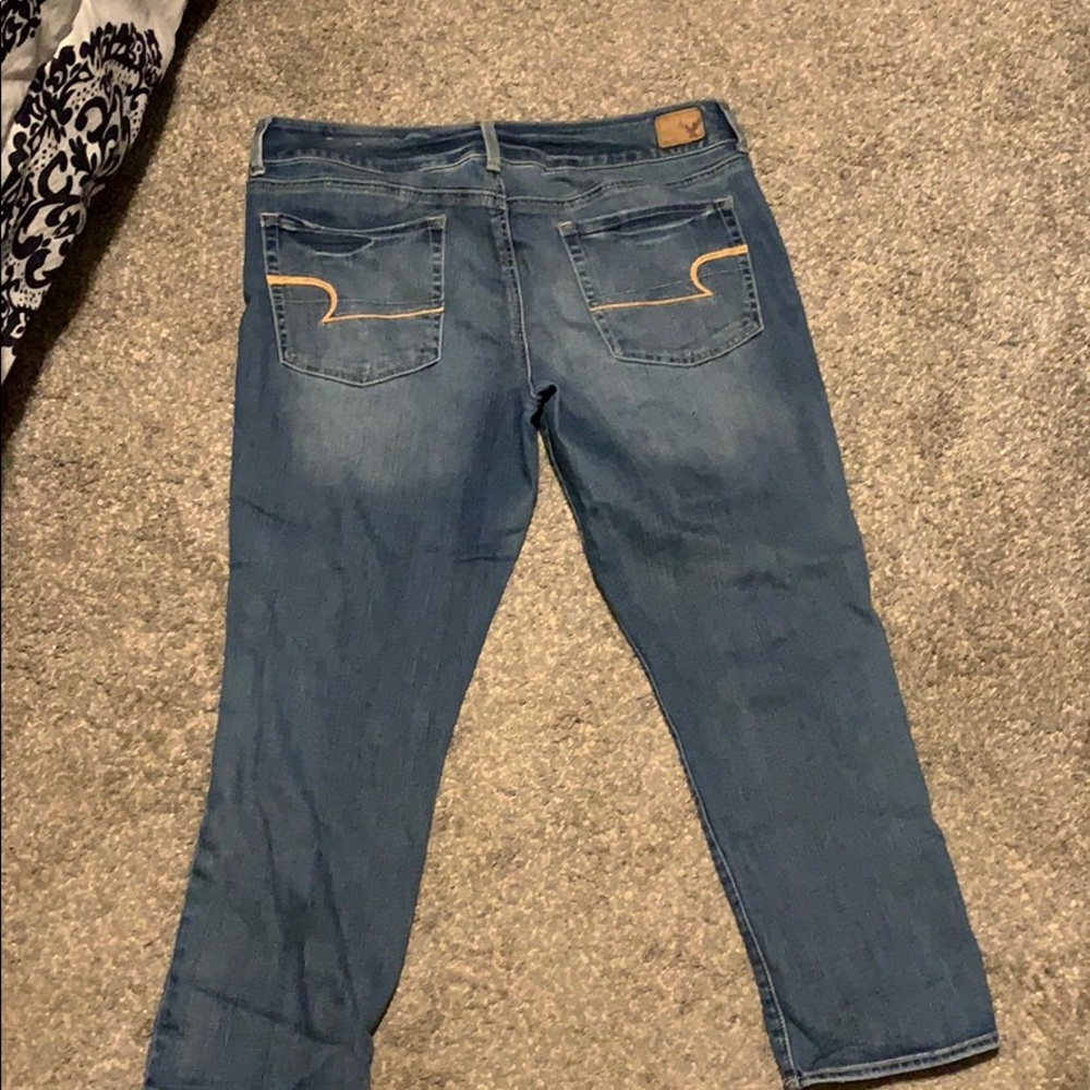 American eagle crop jeans